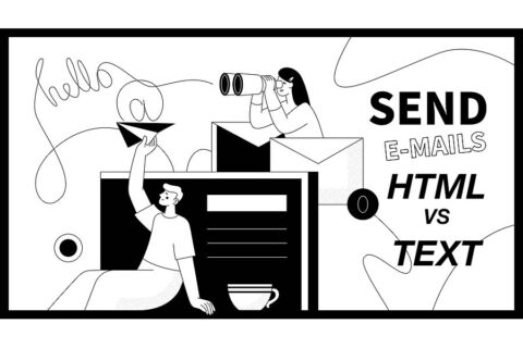 html or text email format